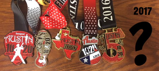 Austin 1020 Finisher Medals Austin 1020 Finisher Medals